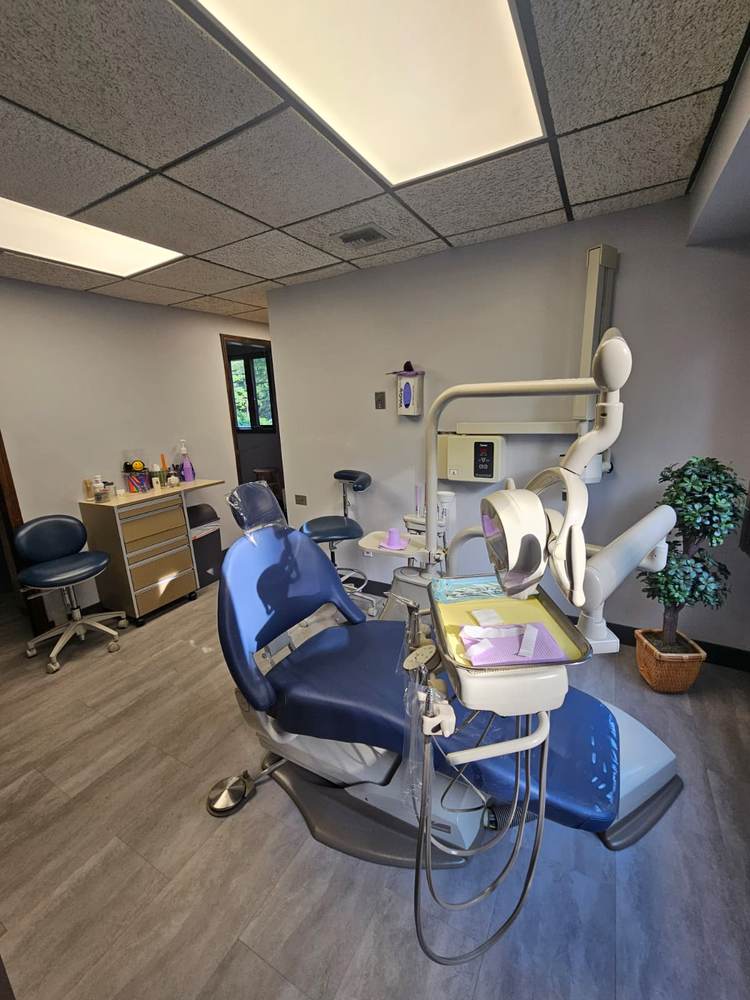 Treatment room at Carey Family Dentistry